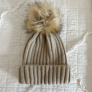 Beanie Hat with Pom